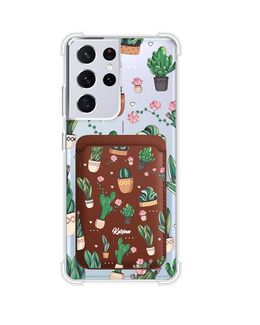 Android Magnetic Wallet Case - Cactus 3.0
