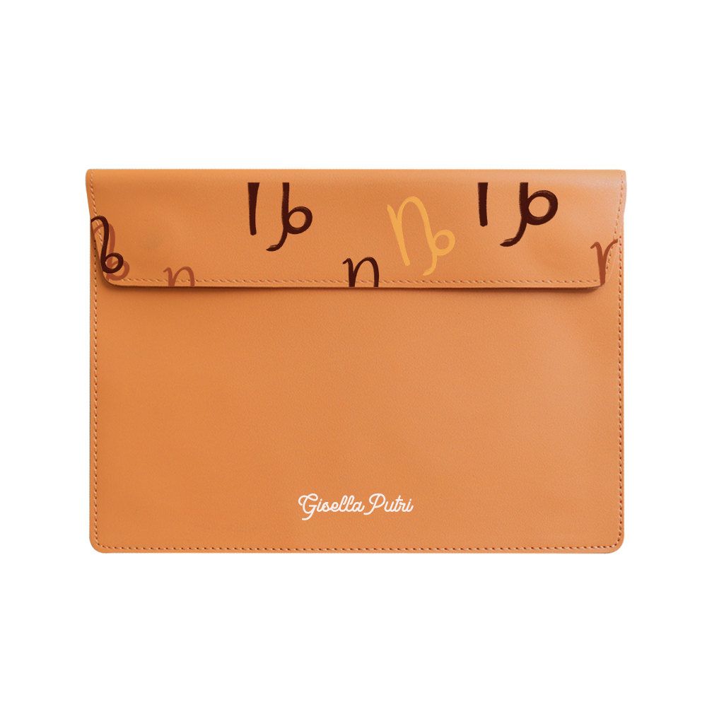 Vegan Leather Sleeve - Capricorn