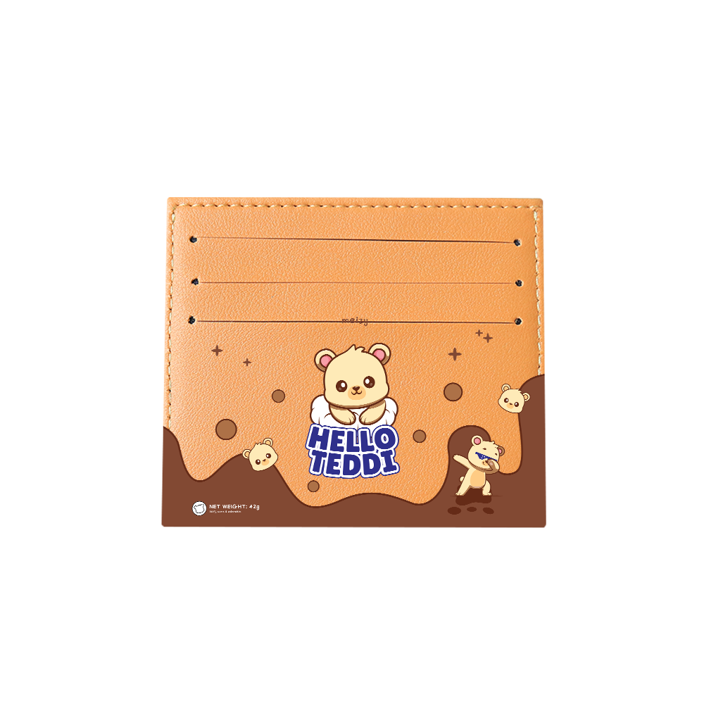 6 Slots Card Holder - Hello Teddy 1.0