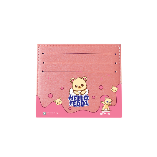6 Slots Card Holder - Hello Teddy 2.0