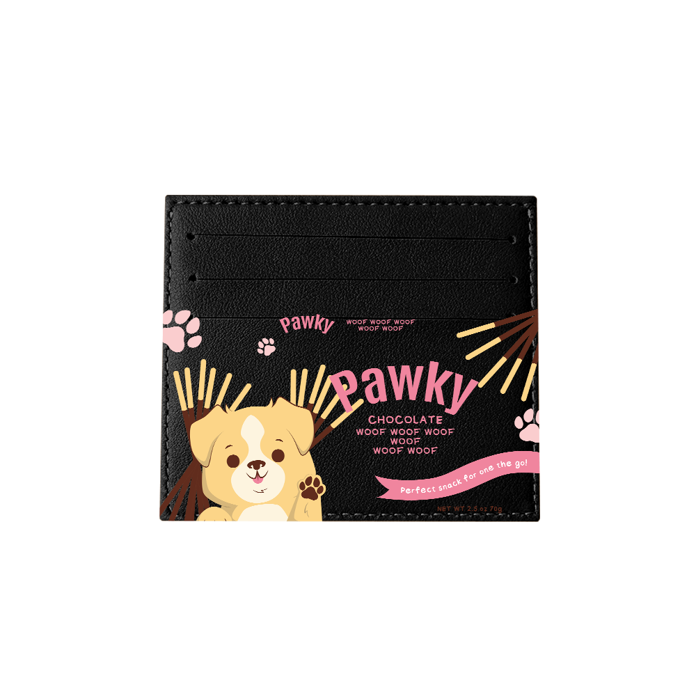 6 Slots Card Holder - Pawky Dog