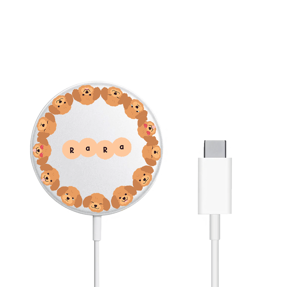 Magnetic Wireless Charger - Poodle Squad 3.0