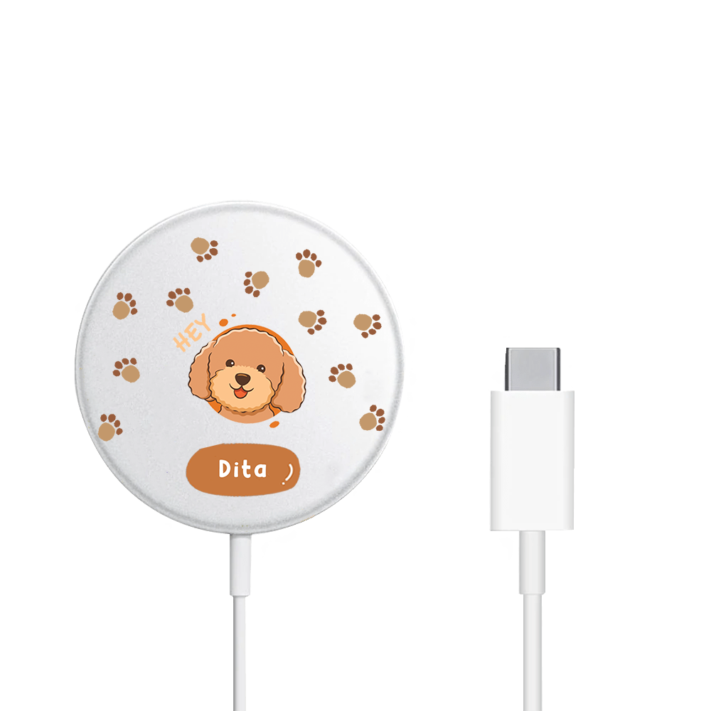 Magnetic Wireless Charger - Poodle Squad 4.0