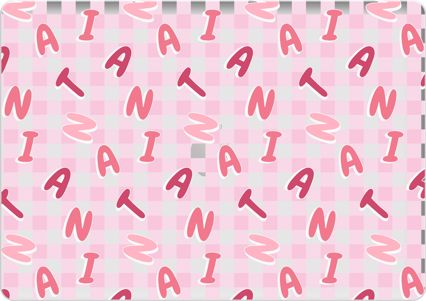Macbook Snap Case - Checkered Monogram 1.0