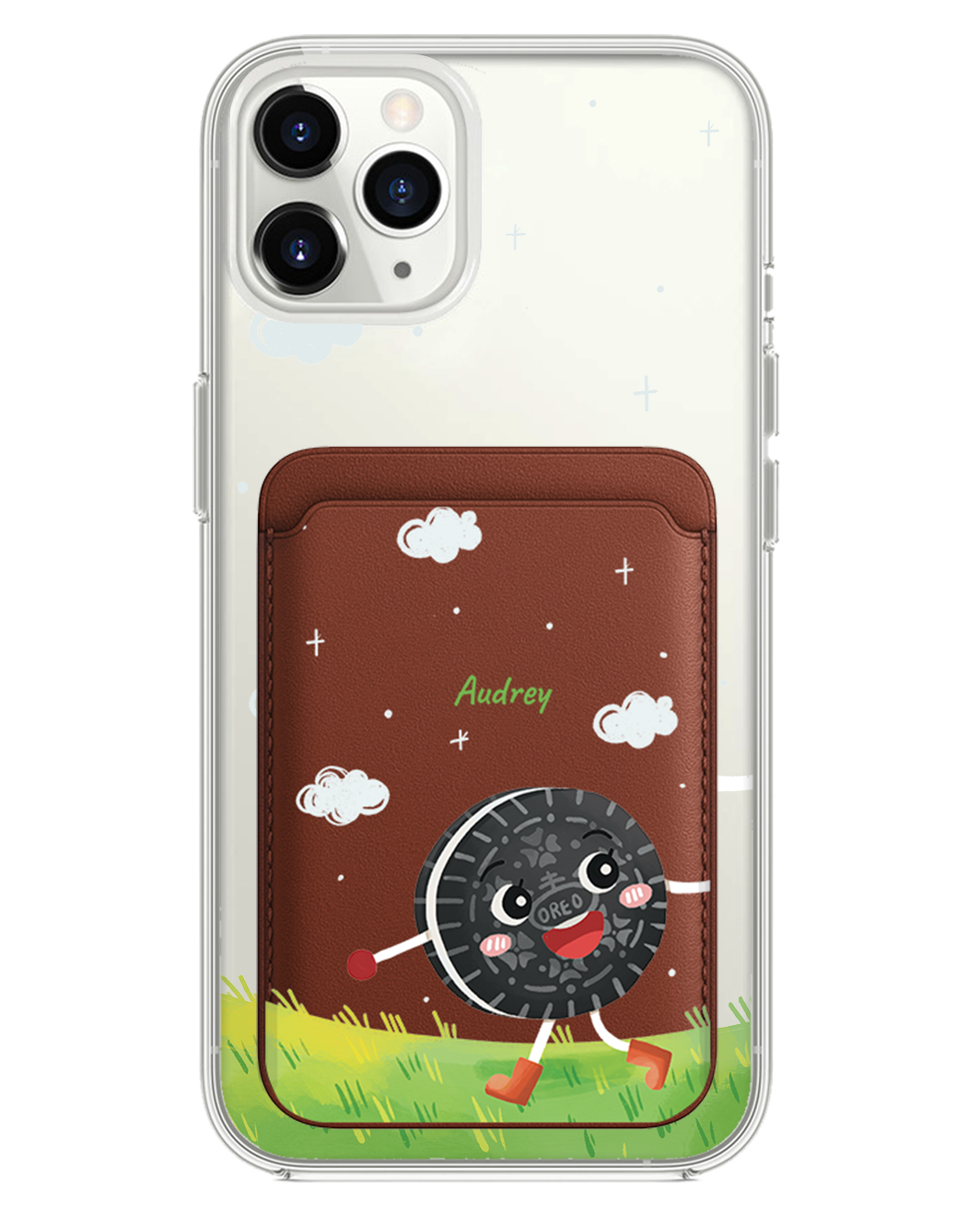 iPhone Magnetic Wallet Case - Cookies To My Milk (Couple Case)