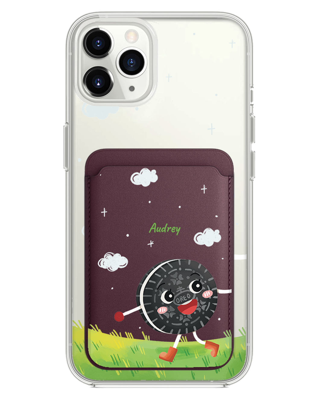 iPhone Magnetic Wallet Case - Cookies To My Milk (Couple Case)