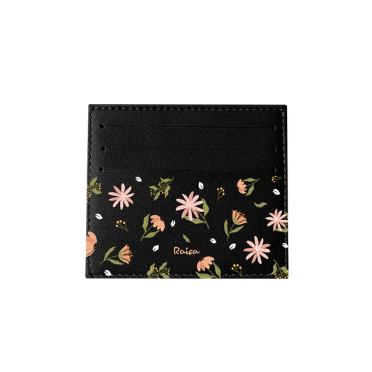 6 Slots Card Holder - Cosmos Flower