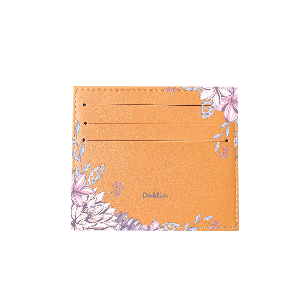 6 Slots Card Holder - Dahlia