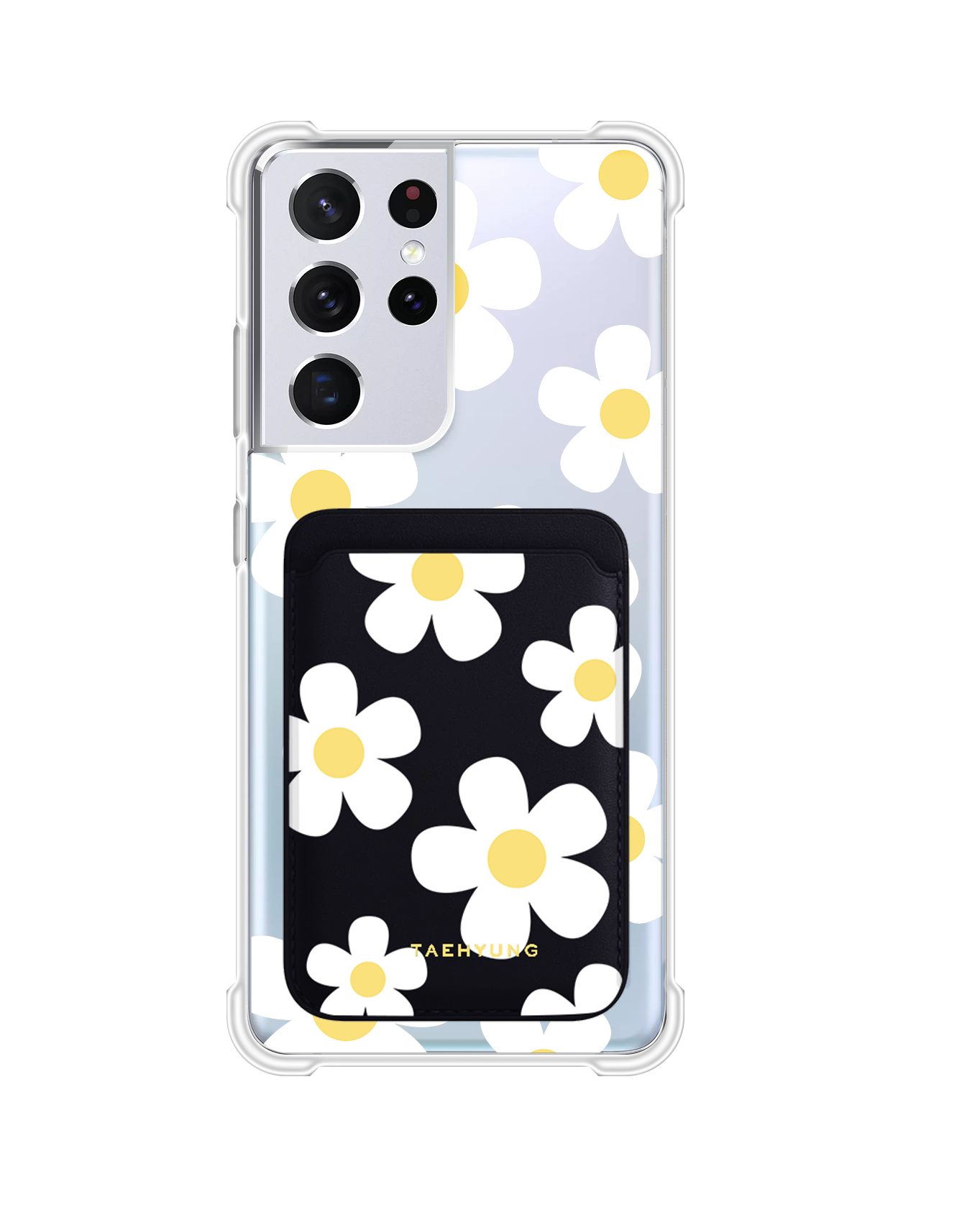 Android Magnetic Wallet Case - Daisy 2.0