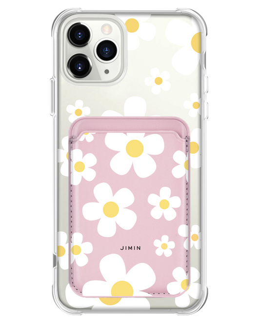 iPhone Magnetic Wallet Case - Daisy 3.0
