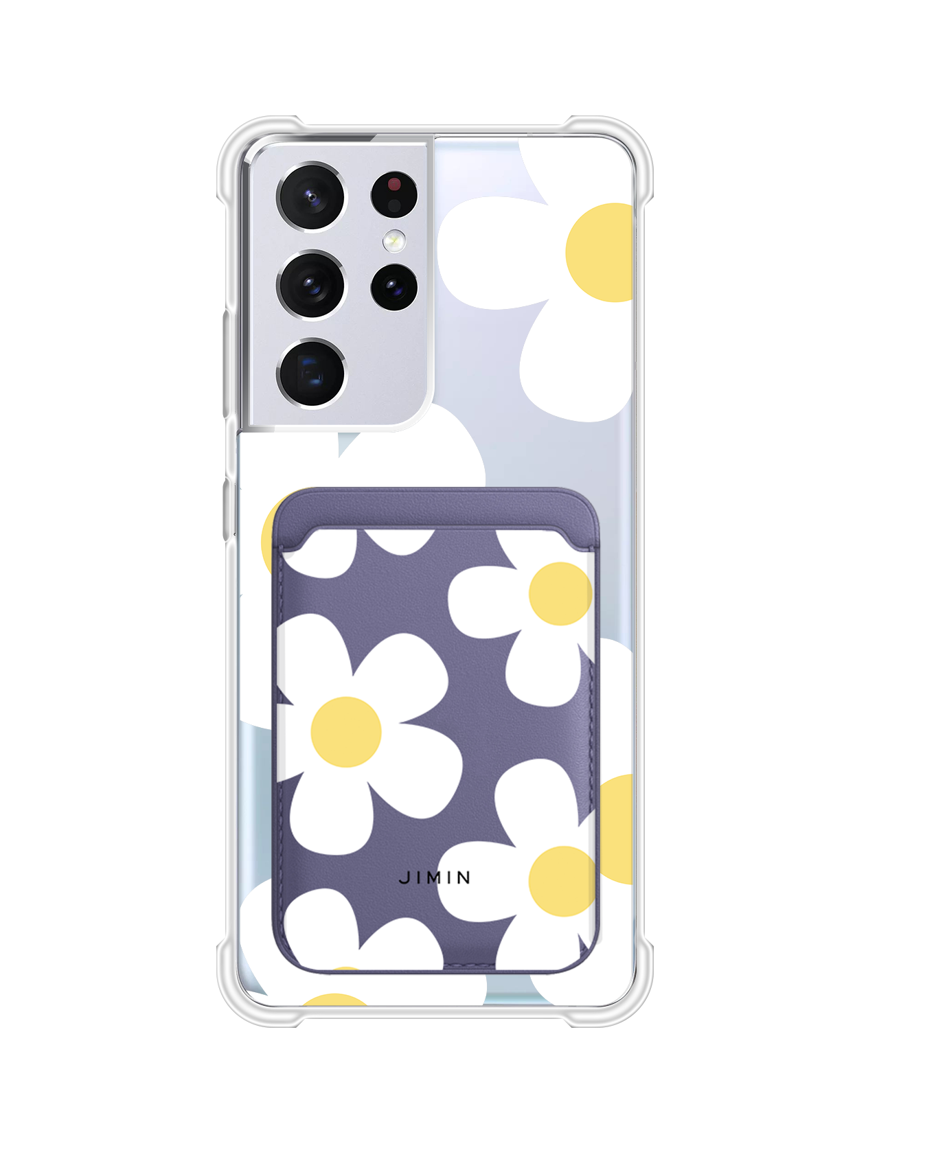 Android Magnetic Wallet Case - Daisy 4.0