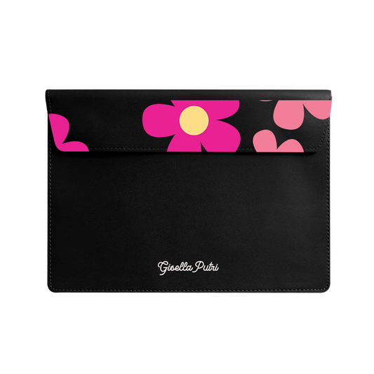 Vegan Leather Sleeve - Daisy Delight