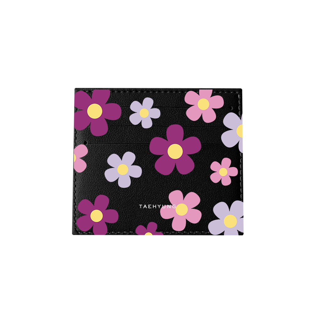 6 Slots Card Holder - Daisy Paradise