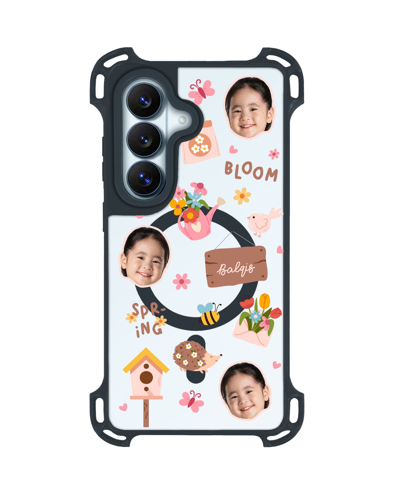 Android Rearguard UltimateZ - Face Grid Spring bloom
