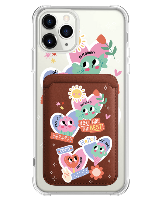 iPhone Magnetic Wallet Case - Dessert Party