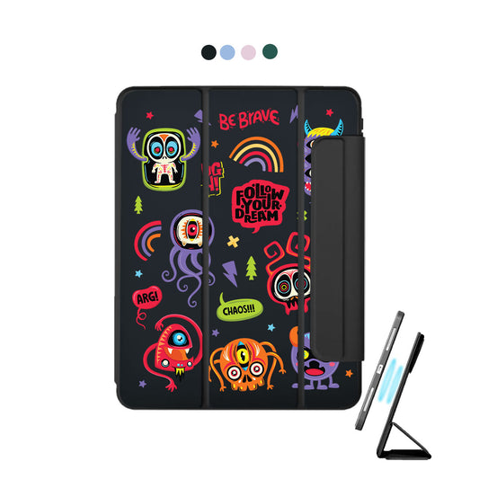 iPad Detachable Flip Cover - Baby Monster
