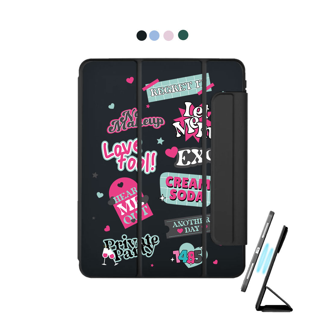 iPad Detachable Flip Cover - Exo Cream Soda