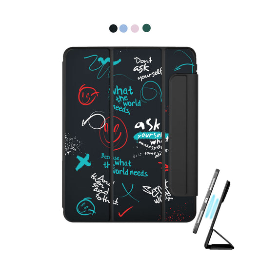iPad Detachable Flip Cover - Graffiti 2.0