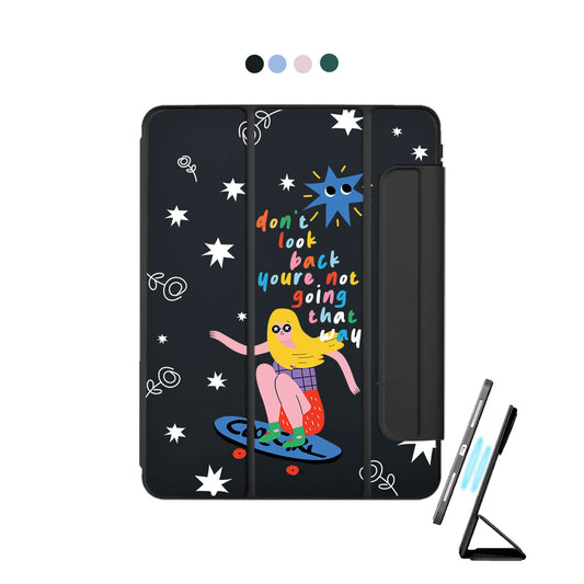 iPad Detachable Flip Cover - Keep Moving