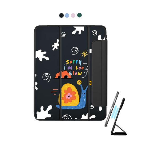 iPad Detachable Flip Cover - Sorry Being Slow