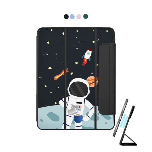 iPad Detachable Flip Cover - Baristronaut