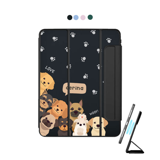 iPad Detachable Flip Cover - Ruff Family