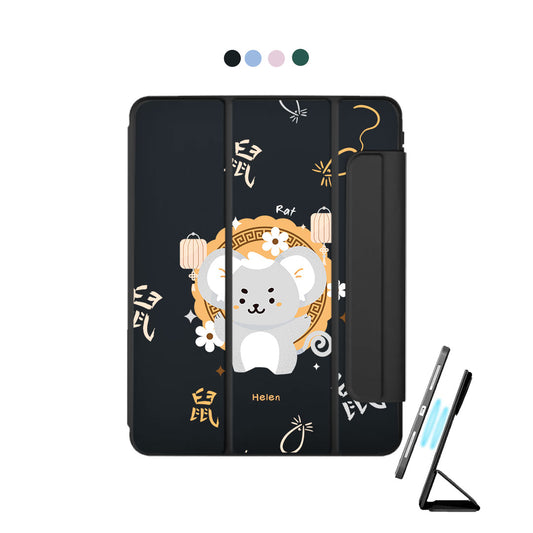 iPad Detachable Flip Cover - Rat (Shio / Chinese Zodiac)