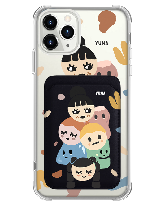 iPhone Magnetic Wallet Case - Doodle 1.0