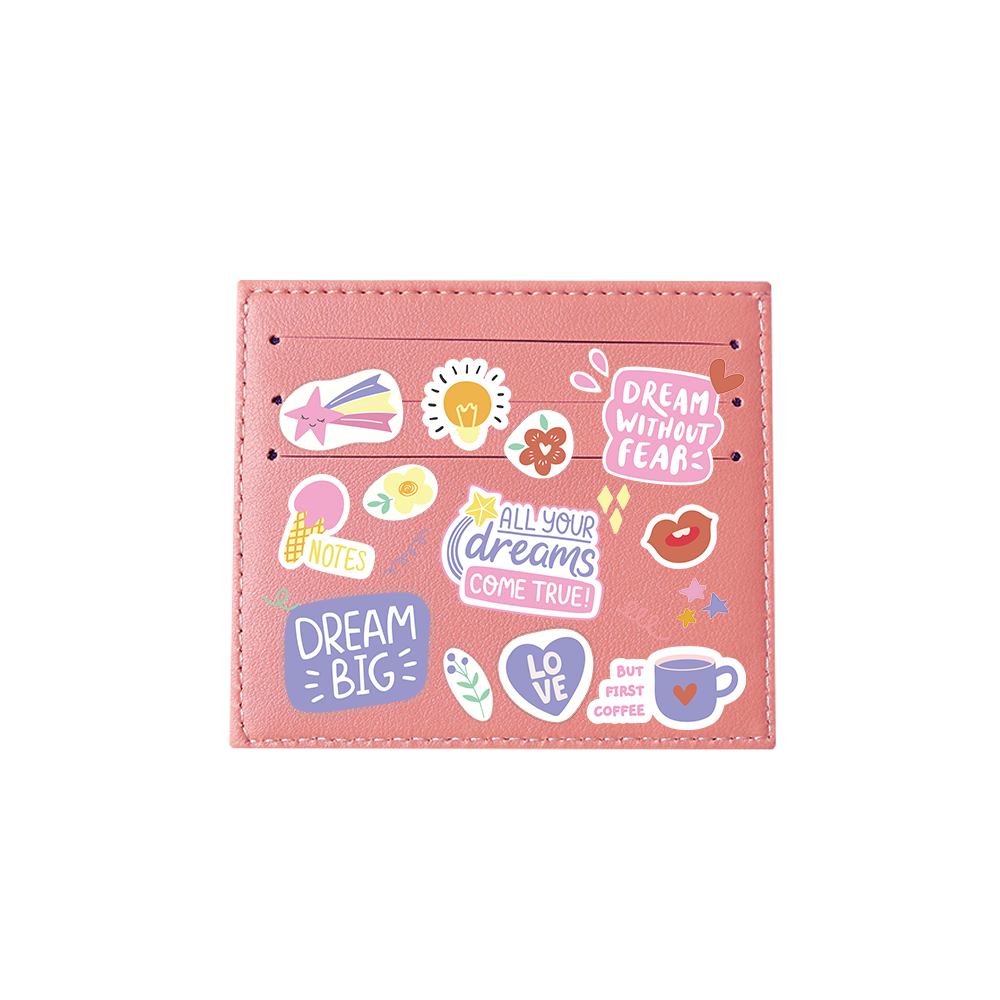 6 Slots Card Holder - Dream Sticker Pack
