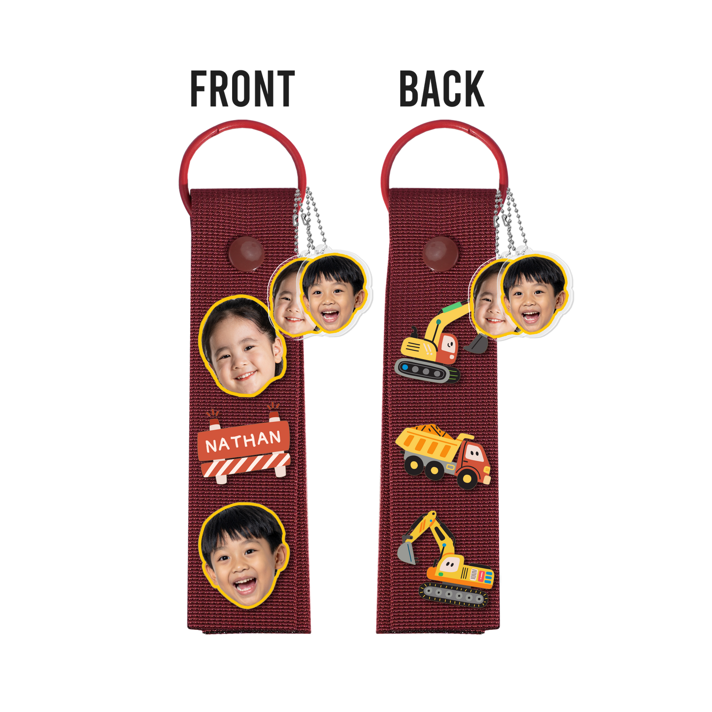 Patch Keychain - Face Grid Construction