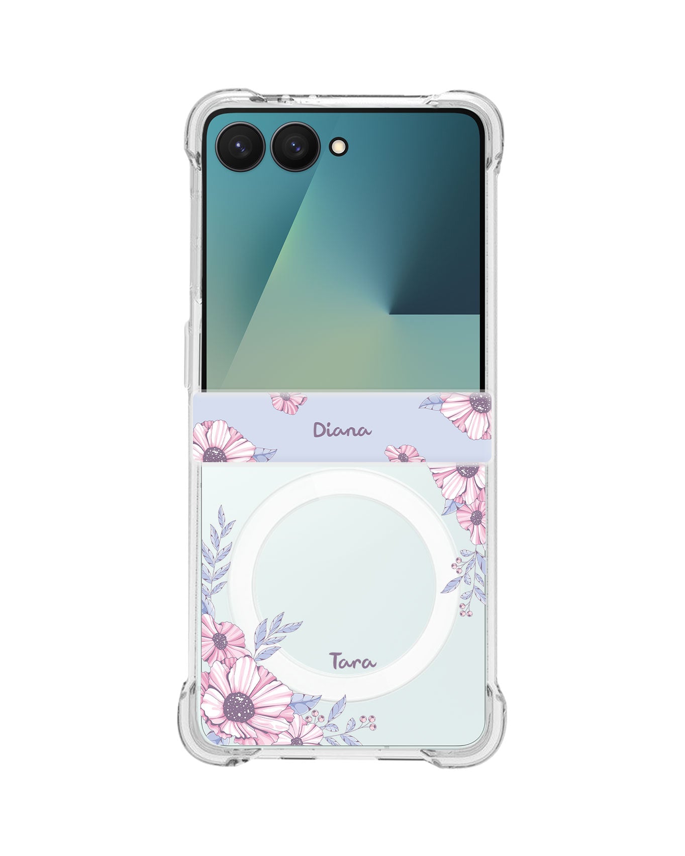 Android Flip / Fold Rearguard Hinge - Pink Blossom