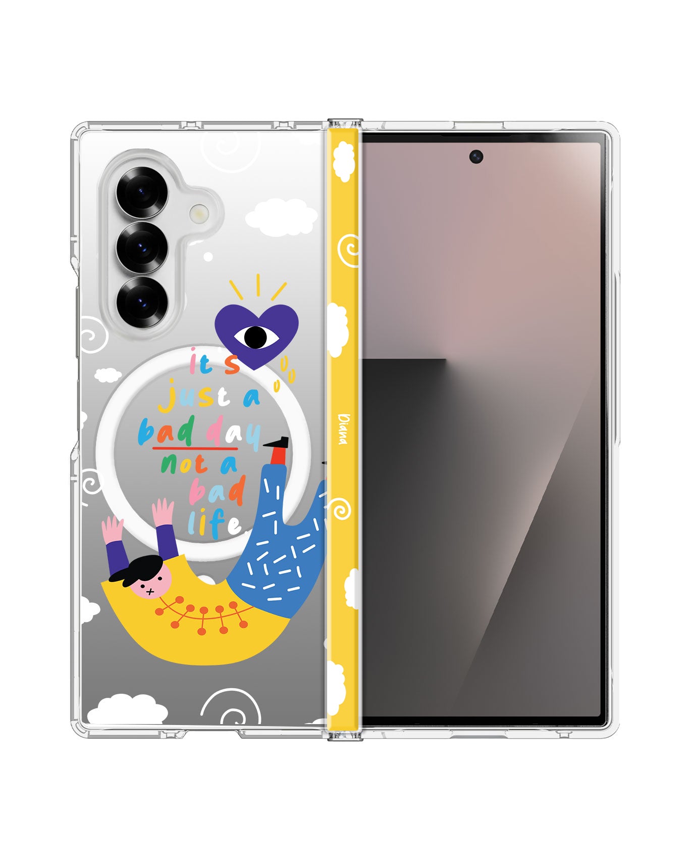 Android Flip / Fold Rearguard Hinge - Bad Day