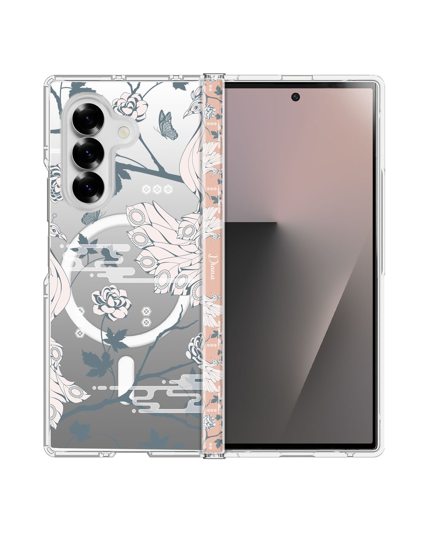 Android Flip / Fold Rearguard Hinge - Bird of Paradise 2.0