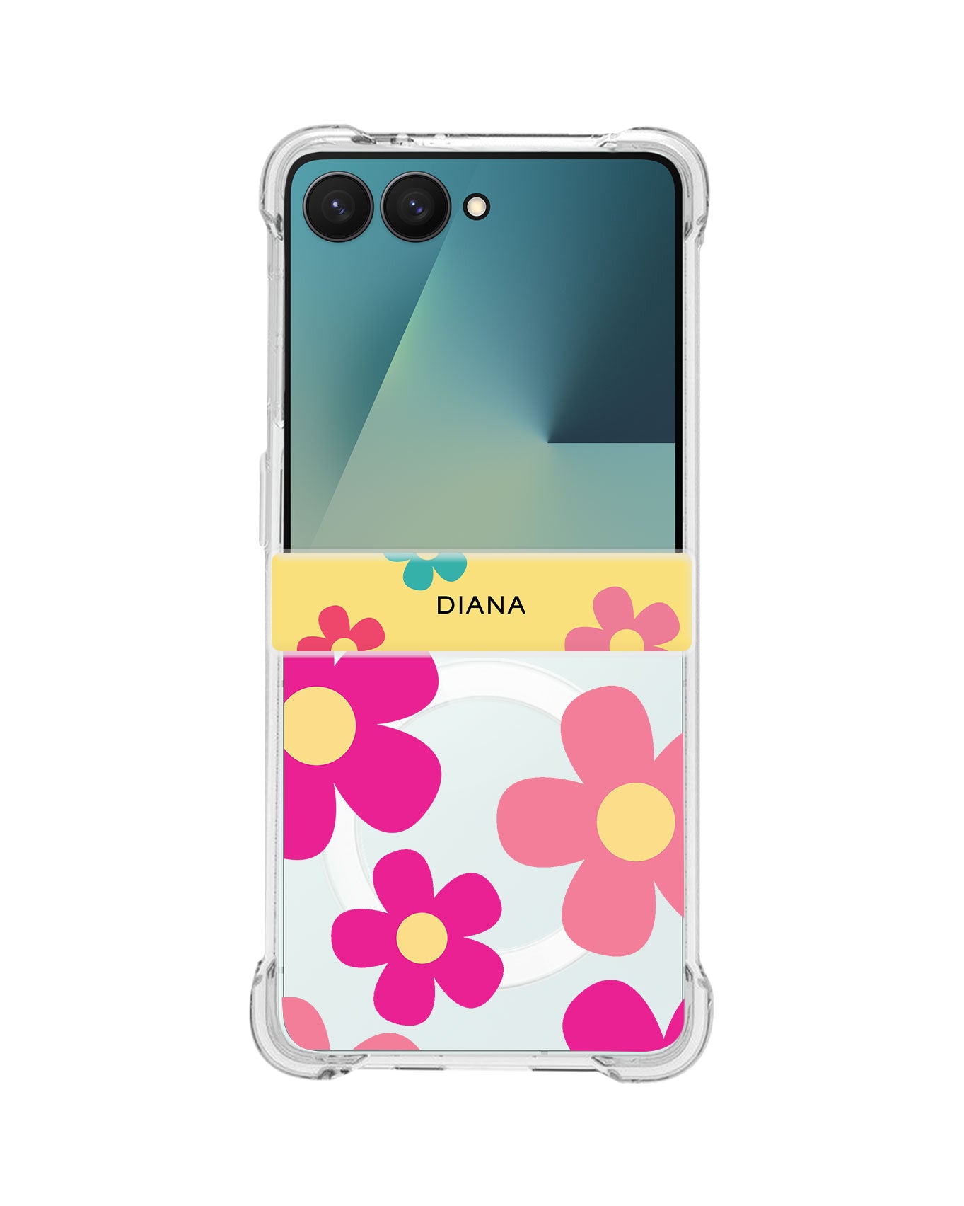 Android Flip / Fold Rearguard Hinge - Daisy Delight 1.0