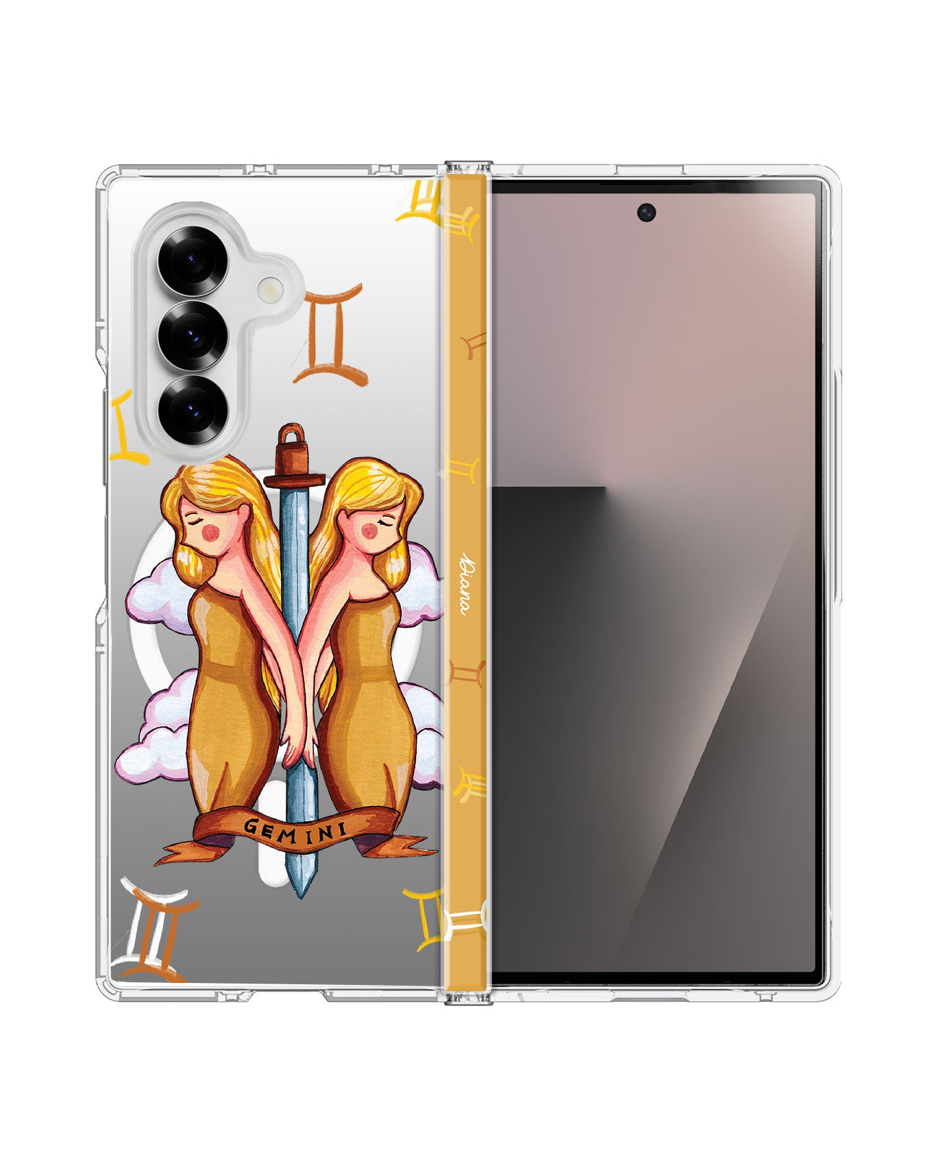 Android Flip / Fold Rearguard Hinge - Gemini