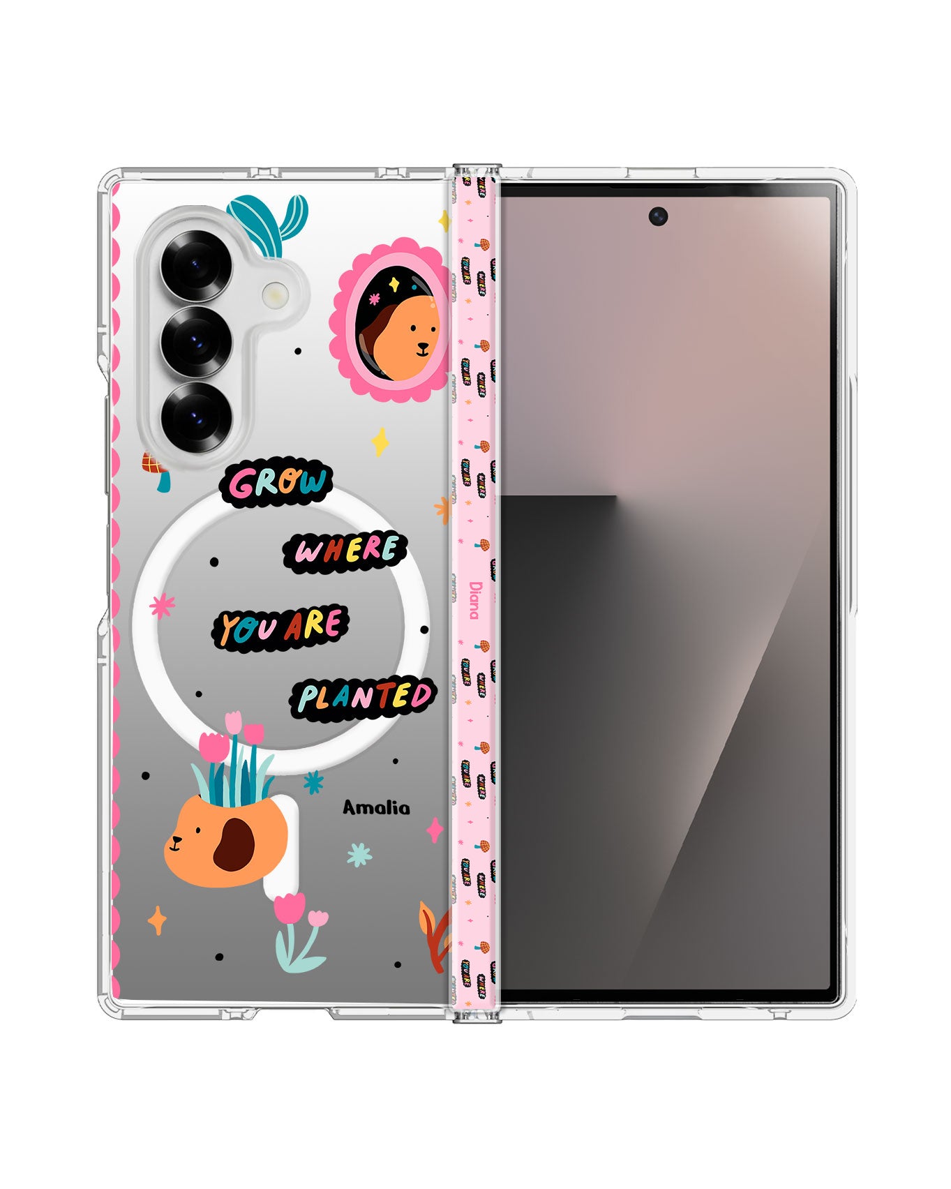 Android Flip / Fold Rearguard Hinge - Grow Where You're Planted