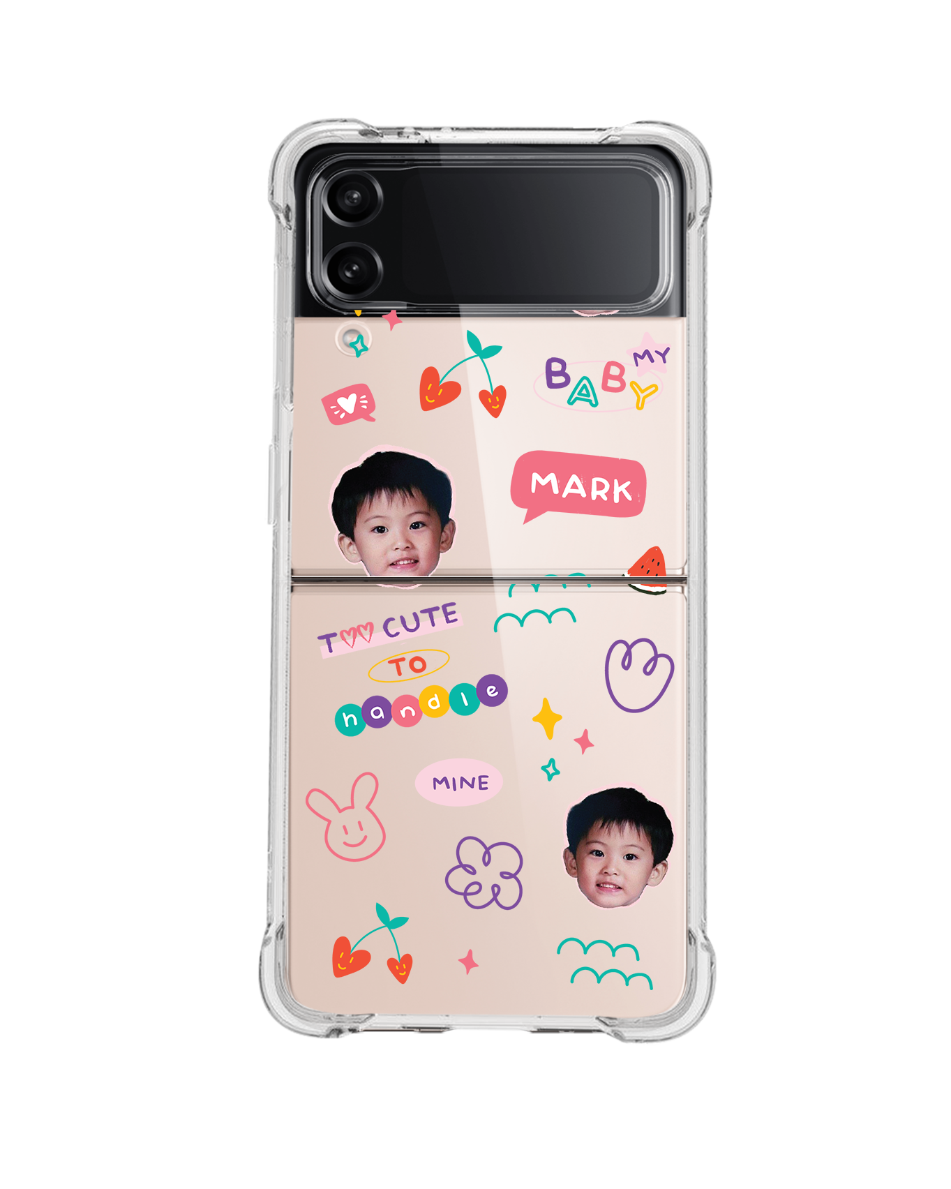 Android Flip / Fold Rearguard Hybrid - Face Grid