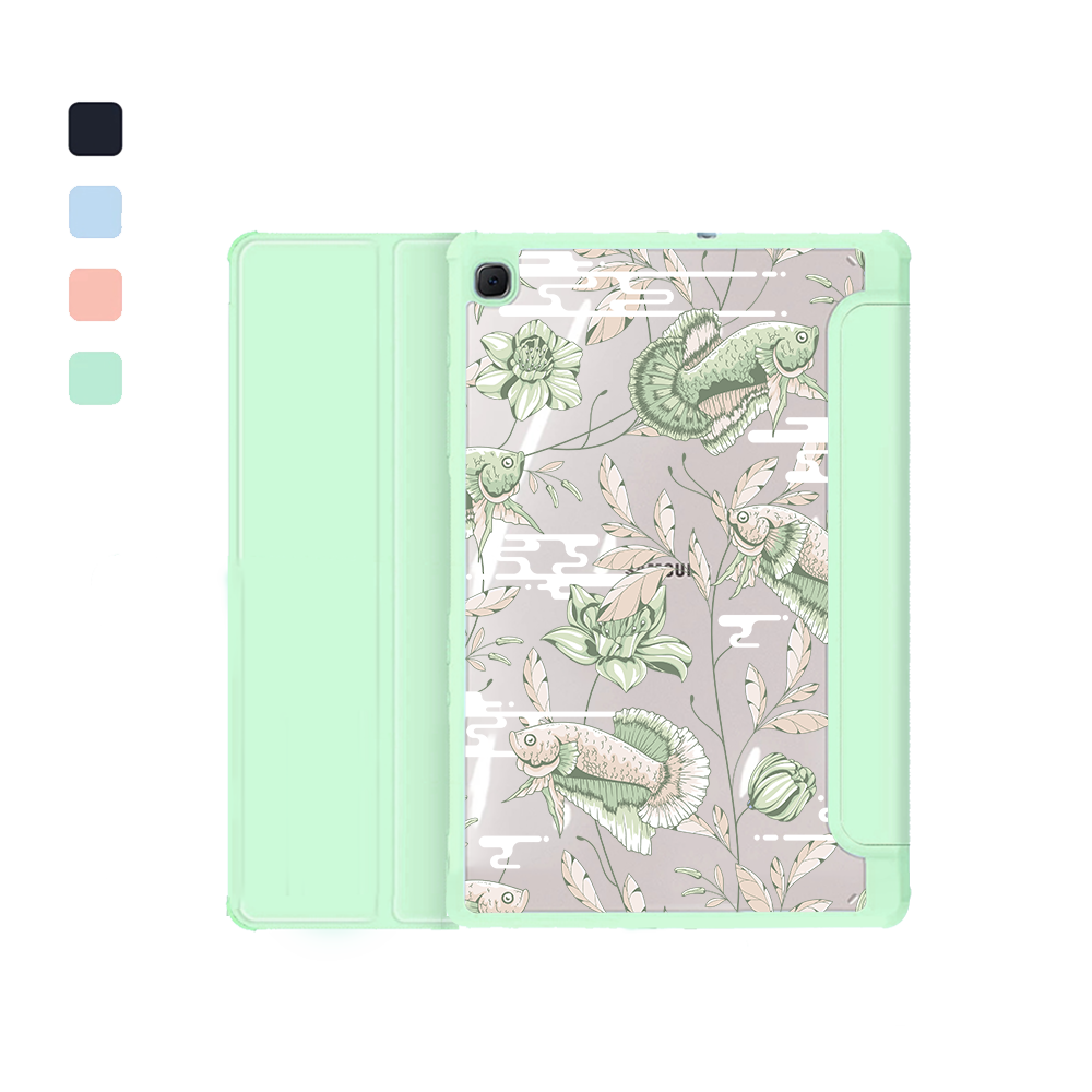Android Tab Flipcover - Fish & Floral 6.0