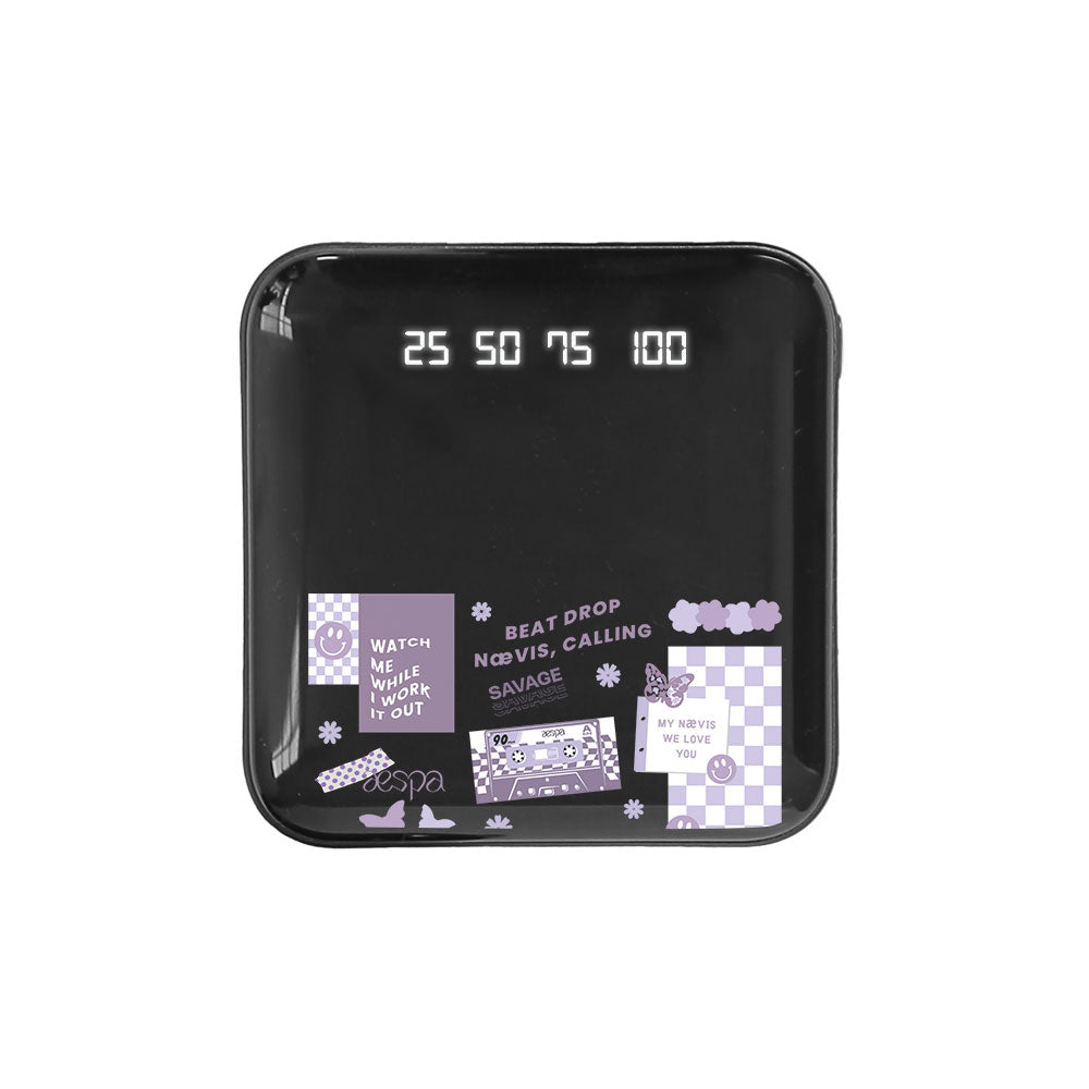 Mini Mighty Powerbank 12,000 mAh - Aespa Song Lyrics