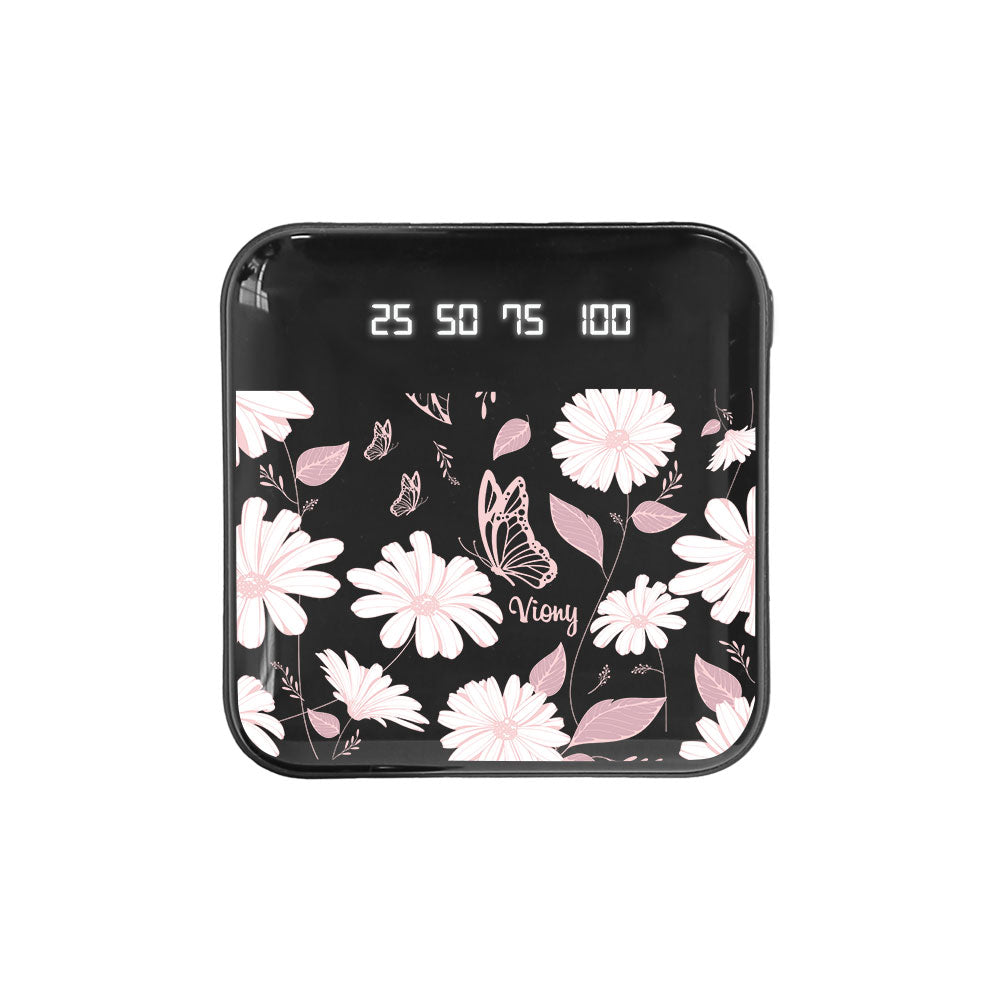 Mini Mighty Powerbank 12,000 mAh - Butterfly & Daisy