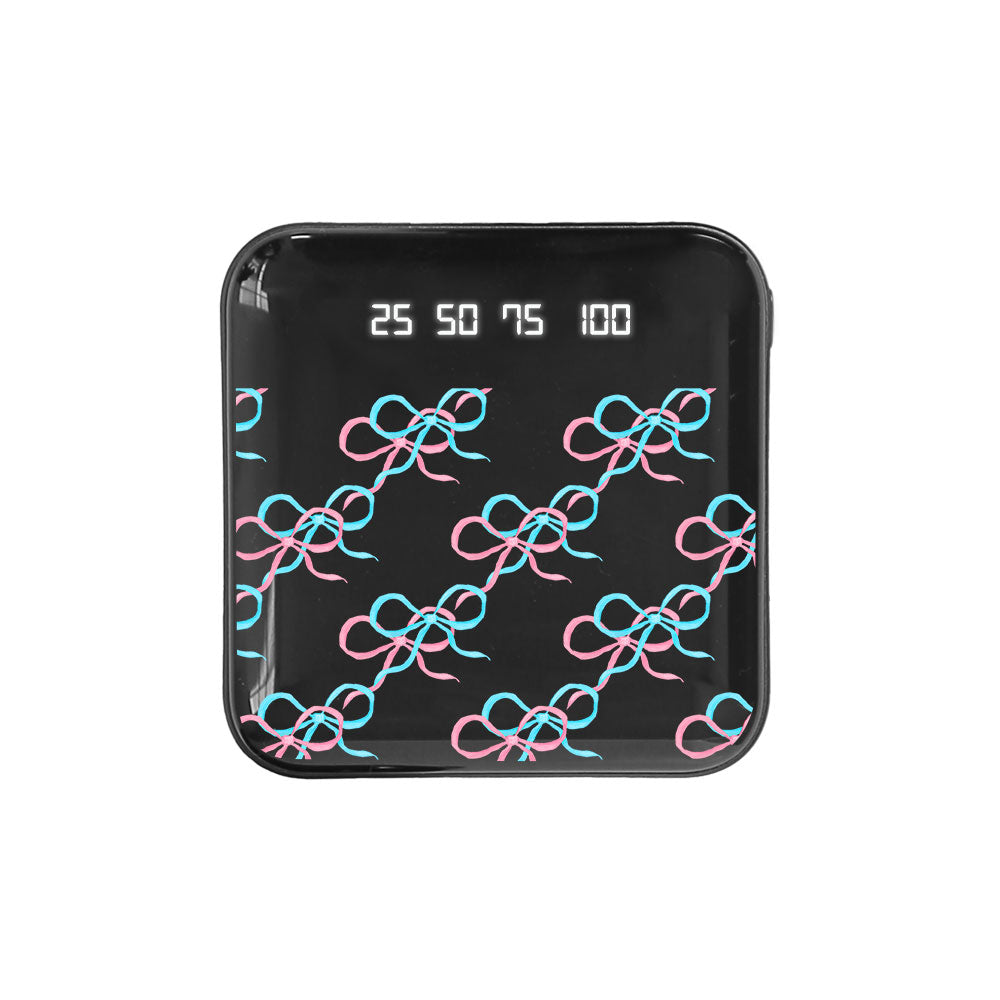 Mini Mighty Powerbank 12,000 mAh - Coquette Overlap Bow