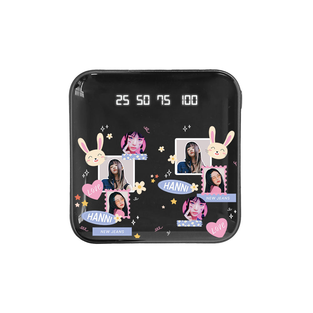 Mini Mighty Powerbank 12,000 mAh - Face Grid Frame