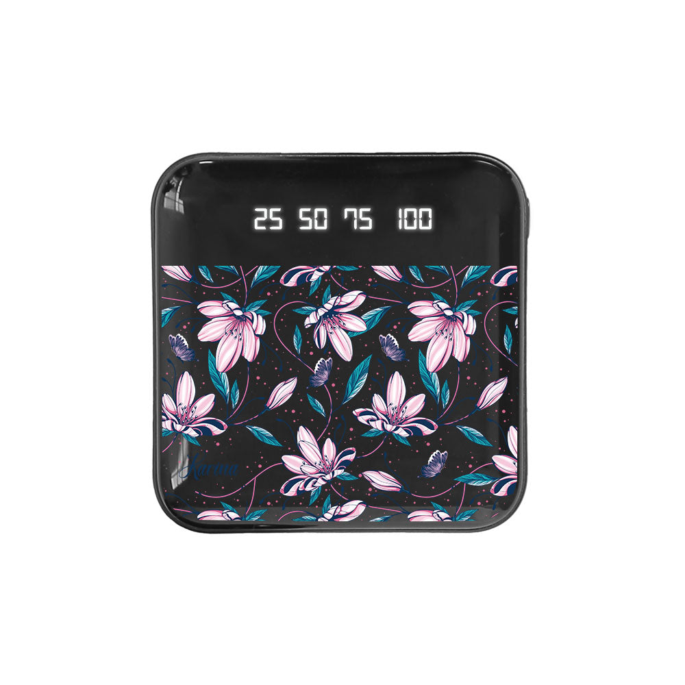 Mini Mighty Powerbank 12,000 mAh - Pink Tulip