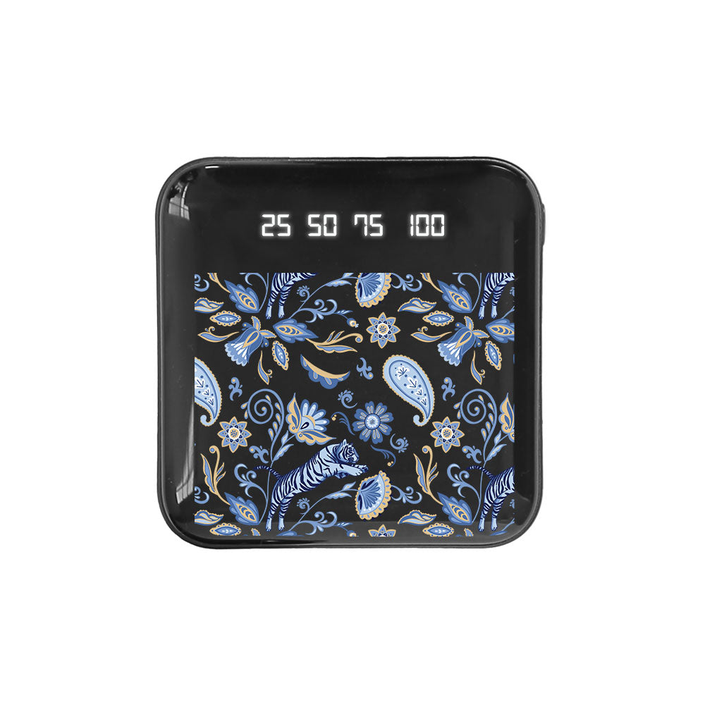 Mini Mighty Powerbank 12,000 mAh - Tiger & Floral