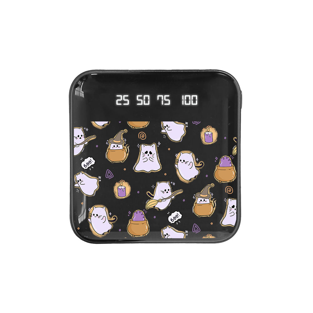 Mini Mighty Powerbank 12,000 mAh - Spooky Cat