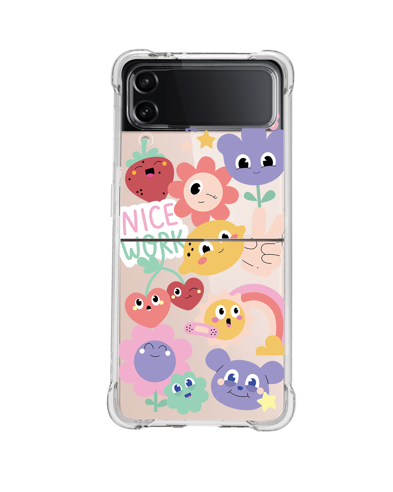 Android Flip / Fold Rearguard Hybrid - Garden Party