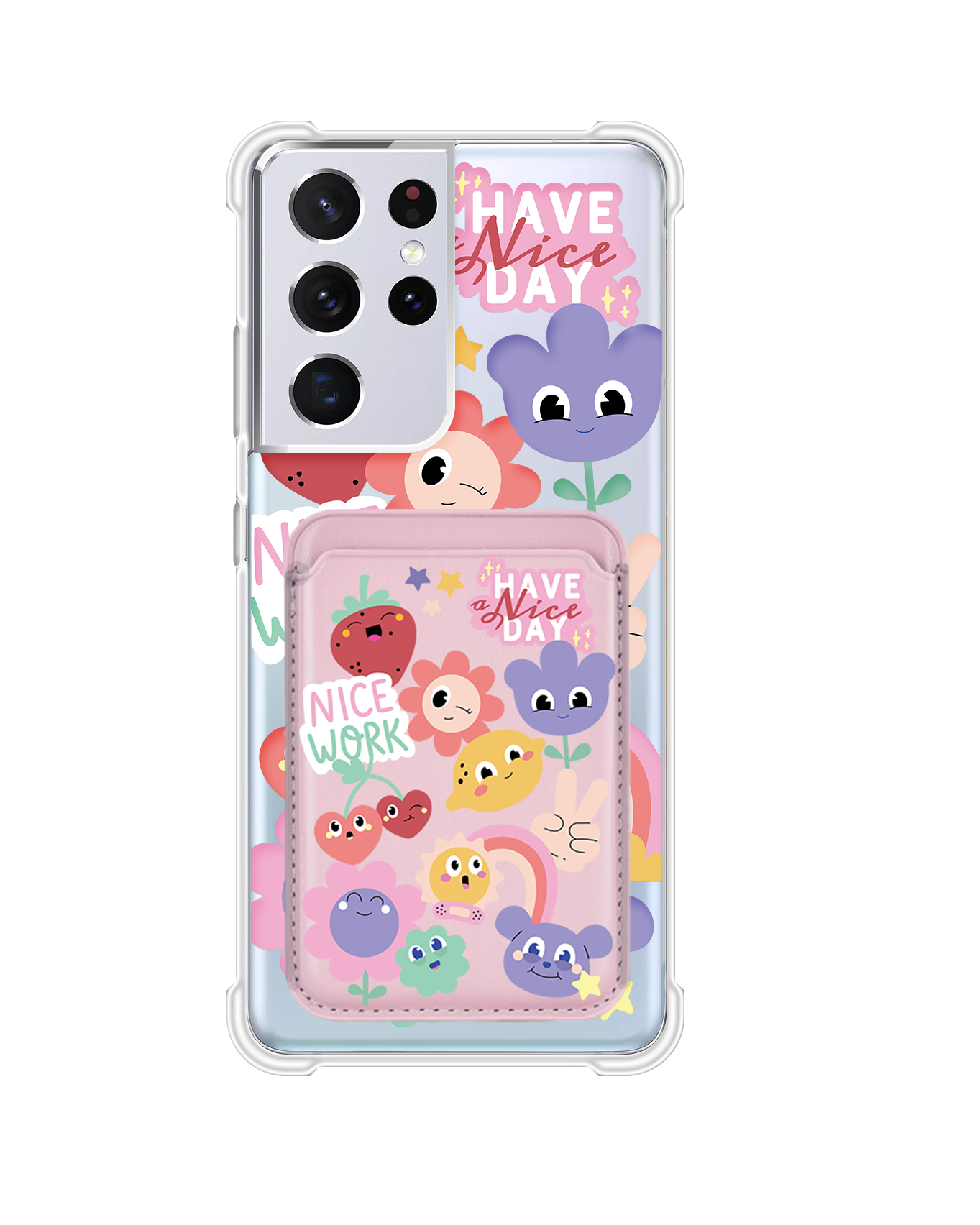 Android Magnetic Wallet Case - Garden Party
