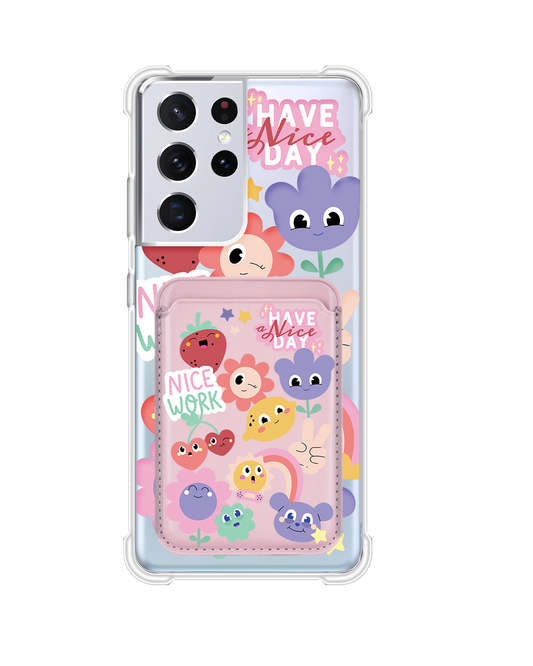 Android Magnetic Wallet Case - Garden Party