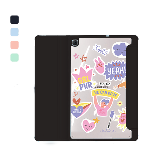 Android Tab Flipcover - Girl Power Sticker Pack
