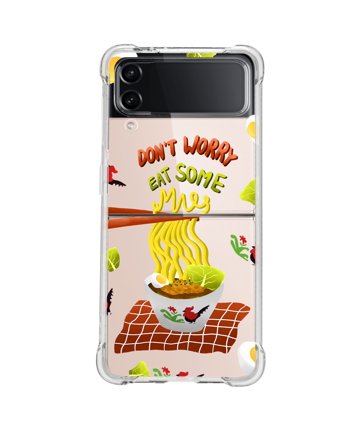 Android Flip / Fold Rearguard Hybrid - Go Eat Some Mie